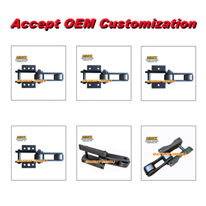 Catene trattate termicamente in lega di titanio MAXWAY MMCL e lega 40Cr per escavatore anfibio WILCO (Buggy palude)-dimensioni personalizzate - Product Image 6