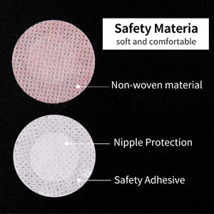 男性用乳首カバーランニング使い捨て超薄型ラウンド透明胸ステッカー - Product Image 4