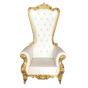 Alquiler para Bodas: Sillas de Trono Grandes Azules con Diseño de León, Económicas, para <span class=keywords><strong>Rey</strong></span> y Reina - Product Image 3