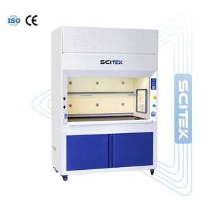 Cabina de muestreo o pesaje SCITEK, volumen de aire de suministro de 2600m3/h, velocidad del aire de 0.38-0.58m/s, panel de control táctil LCD para laboratorio - Product Image 4