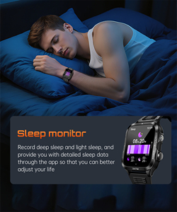 KT89 Sports 3ATM Waterproof Smart Fitness <strong>Watch</strong> for Swimming &amp; Surfing with Flashlight Voice Assistant Bluetooth Call Smartwatch - Product Image 5