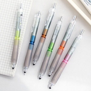 Bolígrafo de Punta Redonda Jiwushe, 0.5 mm, ST, Doble Bola, Tinta Negra, para Oficina y Escuela, Cuerpo de Plástico, Centro de Gravedad Bajo, Presión para Activar - Product Image 3