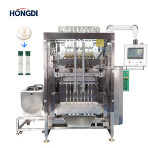 Máquina automática de envasado de líquidos con sellado trasero de 8 carriles, llenadora de enjuague bucal de acero inoxidable, precio de fábrica, película de grado alimenticio - Product Image 2