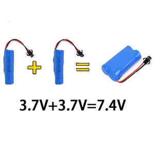 공장 맞춤형 7.4v 4500mAh 2S1P 충전식 리튬 이온 배터리 팩 3.7v 18650 리튬 이온 배터리 - Product Image 2