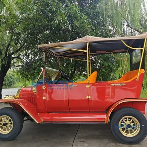 Nuevo y llamativo coche de turismo rojo vintage con interior naranja cálido, popular en el mercado, larga vida útil, descuento limitado. - Product Image 5