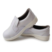 Bottes de sécurité basses pour hommes en cuir microfibre léger, pour le travail en usine et la construction, avec embout en acier et protection anti-perforation, effet peau de litchi