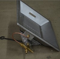 Équipement d'Élevage de Poussins Chauffe-Gaz Couveuse pour Poulets Lampe Chauffante Infrarouge Couveuse à Gaz pour le Chauffage des Poulets