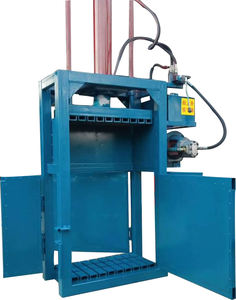 Petite presse à balles électrique pour vêtements Emballage de pressage hydraulique pour tissu d'<span class=keywords><strong>occasion</strong></span> Applicable pour film plastique en papier pour vêtements - Product Image 2