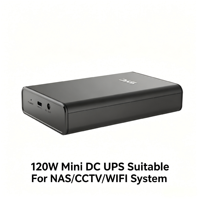 UPS Mini DC Lithium 120W Cocok untuk Sistem NAS/CCTV/WIFI