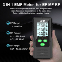 RD630 Penguji Radiasi Elektromagnetik 3 in 1 Mesin Detektor EMF untuk Pengujian Peralatan Medan Elektromagnetik