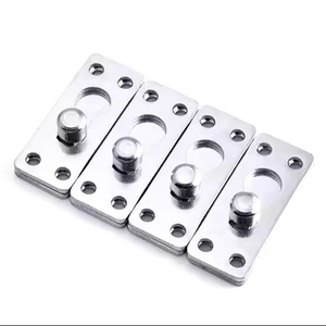 Kim loại giường đường sắt khung khung Fastener chân Hội Đồng Quản trị Khung móc phần cứng Kit mạ kẽm đồ nội thất đơn thép khung góc phẳng - Product Image 2