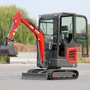 Envío Gratis, Mini Excavadora Hidráulica de 1.8 Toneladas hy18, Mini Excavadora Diesel para Jardín, Precio de Fábrica, Mini Excavadoras para Granja - Product Image 1
