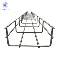 Bandeja de Cables de Malla Metálica Abierta, Sin Acumulación de Polvo, para Cableado en Talleres y Laboratorios Limpios, Materiales Personalizados Bajo Demanda