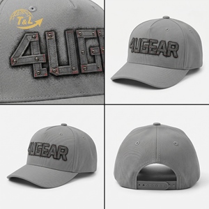 Casquette Snapback T&L Baseball 5 panneaux à visière incurvée 100 % coton, impression en relief/numérique, unisexe adulte, multi-styles (animal/dessin animé) - Product Image 2
