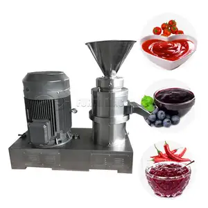 Most popular sesame paste machine/peanut butter making colloid mill/nut powder machine grinder