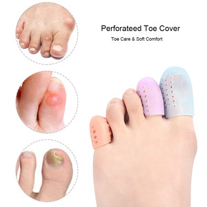 TPE Gel Toe Cap &amp; <strong>Protector</strong> with Pain Relief for Foot Care <strong>Bunion</strong> Protection Skin Friendly Eco-Friendly Durable - Product Image 4