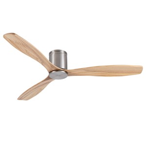 Tùy chỉnh từ xa hoặc tường điều khiển đảo ngược BLDC im lặng động cơ gỗ rắn hugger cấu hình thấp tuôn ra gắn quạt trần cho trần thấp - Product Image 1