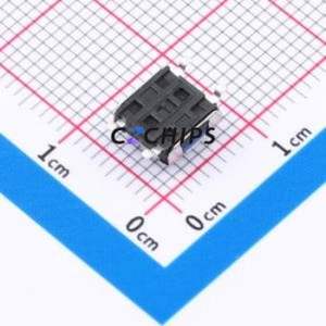 BTS0E0053BUG00 Tactile Switch SMD-4P,6.3x6.4mm Switch Round Button 2.5N Vertical Mount 6.2mm - Product Image 2