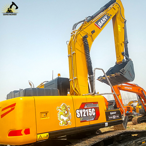 เครื่องขุด SY215C ใช้สำหรับโครงการควบคุมการกัดเซาะชายฝั่งทะเลด้วยความแม่นยำสูง - Product Image 6