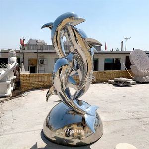 Grande Scultura di <span class=keywords><strong>Aquila</strong></span> in Acciaio Inossidabile per Esterni, Arte Metallica - Product Image 4