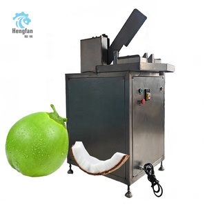 Công nghiệp chất lượng tốt nhất tươi trẻ dừa mở cắt máy thủy lực cũ dừa Cutter cho snack bar - Product Image 3