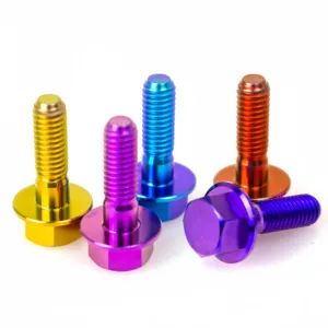 Custom High Quality Titanium Bolts Motorcycle Titanium Nuts And Bolts Titanium Bolts M3