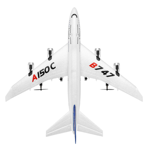 Avión HOSHI HOT Wltoys XK A150-C B747 BOYIN <span class=keywords><strong>747</strong></span>, Envergadura de 510 mm, EPP, 2.4 GHz, 2 Canales, Motor Dual, Avión RC RTF, Regalo de Navidad - Product Image 2