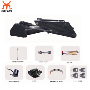 8 Ton KRM160S con montaggio in basso sottoscocca sollevamento ribaltabile Kit di sollevamento ribaltabile KRM Kit ribaltabile idraulico paranco a cassone ribaltabile - Product Image 4