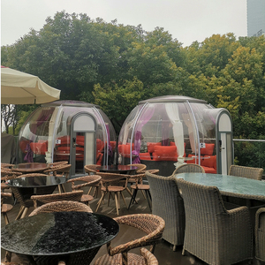 <span class=keywords><strong>Chambre</strong></span> d'hôtel gonflable <span class=keywords><strong>en</strong></span> polycarbonate pour l'extérieur, préfabriqué, glamping transparent, maison complète - Product Image 2