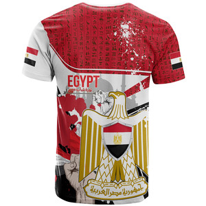 Camiseta de verano de manga corta de estilo Vintage de <span class=keywords><strong>Egipto</strong></span> hecha <span class=keywords><strong>a</strong></span> <span class=keywords><strong>medida</strong></span> para hombres camisetas personalizadas de POOD estampadas-Drop Shipping ropa de ocio - Product Image 4