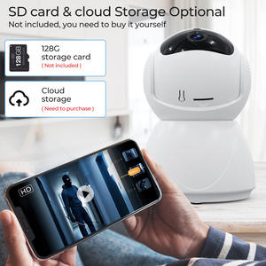 Caméra WiFi intelligente Graffiti 1080P panoramique à 360 degrés, caméra de sécurité domestique, stockage en nuage, surveillance à distance - Product Image 3