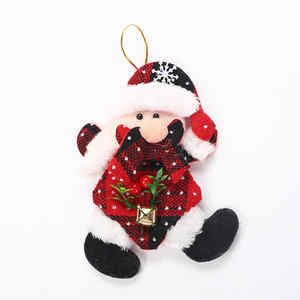 Navidad vacaciones casa ventana pantalla Mini Santa Claus árbol oso juguetes Navidad Año Nuevo decoración muñeca - Product Image 2