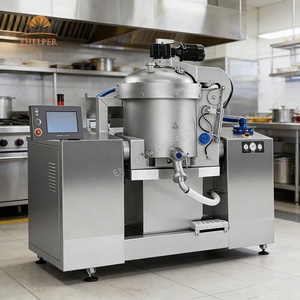 Cuve de mélange inclinable à vitesse variable, avec bras agitateur planétaire pour pâtisserie, crème anglaise, confiture, garnitures, en acier inoxydable, facile à nettoyer - Product Image 6