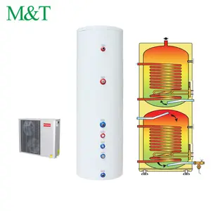 M & T serbatoio di acqua calda per mini solare di spaccatura pompa di calore inverter condizionatore d'aria