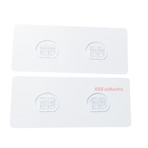 خطاف تعليق لاصق بلاستيكي شفاف صلب مثبت على الحائط لشريط الطاقة - Product Image 4