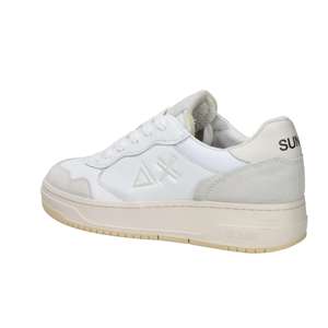 Sun68 Zapatillas de deporte para hombre, color blanco, 40-45, zapatos informales de caña baja - Product Image 5