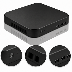 Boîtier Mini PC Industriel, Châssis pour Projet Électronique, Boîtier Personnalisé en Aluminium Extrudé CNC, Châssis Mini PC Slim, Boîtier Mini ITX Industriel - Product Image 3