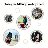 Módem Router Wi-Fi USB 4G LTE-Advanced con Antena Interna, Velocidad de 150 Mbps