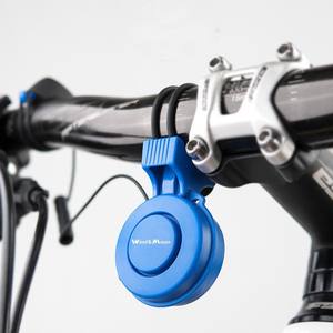 Timbre para Bicicleta Wind&Moon Rojo Cereza, Recargable por USB, Sonido Fuerte, Bocina de Resina Plástica para Vehículos Eléctricos y Scooters - Product Image 3