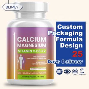 120 Tabletten 300 <span class=keywords><strong>mg</strong></span> Calcium Vitamin D3 Threonat Magnesium glycinat Magnesium citrat Verbessert die Immunität Gesundheit der Knochen bei Erwachsenen - Product Image 1