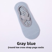 Chaussettes de yoga et de ballet antidérapantes en tricot pour femmes, idéales pour le Pilates et les activités sportives en intérieur en été