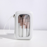 Usine OEM ensemble de pinceaux de maquillage professionnel 18 pièces pinceaux de maquillage de luxe Vegan Pearl manche blanc pinceaux de maquillage d'artiste