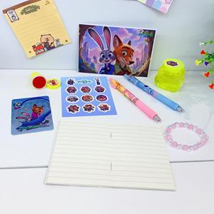 Set de Papelería de Alta Calidad con Diseño de Dibujos Animados de Zootopia y <span class=keywords><strong>Shin</strong></span> <span class=keywords><strong>Chan</strong></span>, Bolsa de Regalo, Venta al por Mayor, Diversos Artículos de Papelería, Regalo Duradero - Product Image 5
