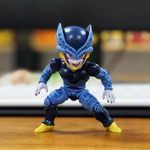 Super Saiyan <span class=keywords><strong>Dragon</strong></span> Balls <span class=keywords><strong>Z</strong></span> Little <span class=keywords><strong>Cell</strong></span> Anime figura de acción modelo juguetes para regalos promocionales escritorio coche exhibición juguete - Product Image 4