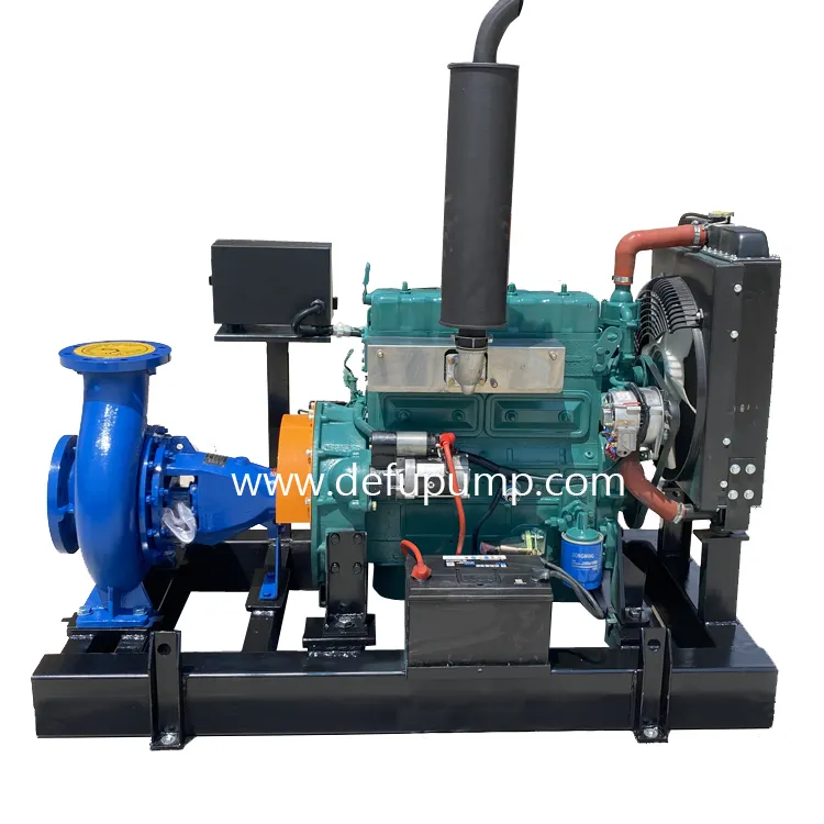 Factory Direct Sales High Pressure Irrigation Pump Diesel Water Pump