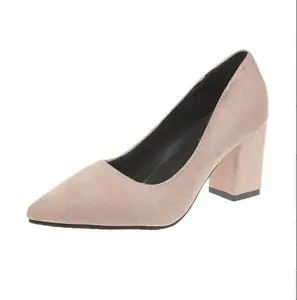 Up-0198r 43 donne <span class=keywords><strong>eleganti</strong></span> di formato scivolano sulle scarpe a punta tacco alto scarpe da sposa per la primavera - Product Image 1