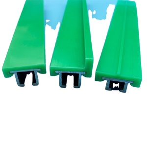 Hoch temperatur beständigkeit Kunststoff profil Polyethylen Verschleiß streifen <span class=keywords><strong>Uhmwpe</strong></span> Ketten führungs schiene MX-PD-L40 - Product Image 1