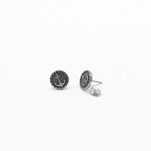 Yunnique – boucles d'oreilles en forme d'ancre, en argent tibétain, en acier inoxydable 316, bijoux à la mode pour hommes et femmes - Product Image 3
