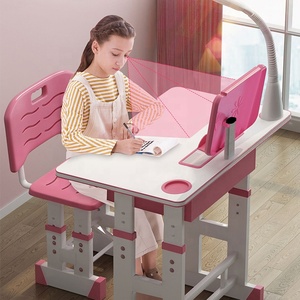 Xách Tay Bàn Bài Tập Về Nhà Hình Chữ Nhật Máy Tính Trẻ Em Bảng Nghiên Cứu Và Ghế Đặt Cho Trẻ Em Trường - Product Image 3