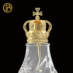 OEM/ODM sang trọng vương miện Hợp kim kẽm nắp nước hoa-Nắp kim loại tùy chỉnh cho các thương hiệu nước hoa cao cấp - Product Image 2